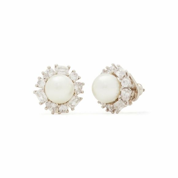 kate spade Jewelry - Kate Spade Candy Shop Pearl Halo Stud Earrings